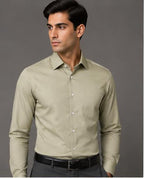 Clewelle Sage Premium Formal Shirt worn, front view